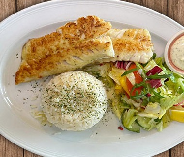 Kabeljau, gebraten