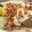 Restaurant Fisch & Chips SPO Foto: Ofenkratoffel mit Krabben